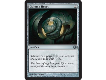 Golem's Heart (Foil ANO, Stav Near Mint)