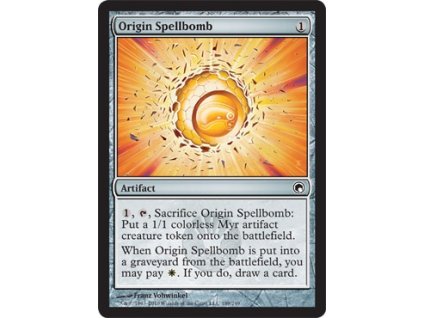 Origin Spellbomb (Foil NE, Stav Light Played)