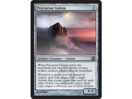 Precursor Golem (Foil NE, Stav Light Played)