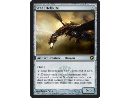 Steel Hellkite (Foil NE, Stav Light Played)