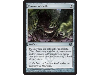 Throne of Geth (Foil NE, Stav Near Mint)
