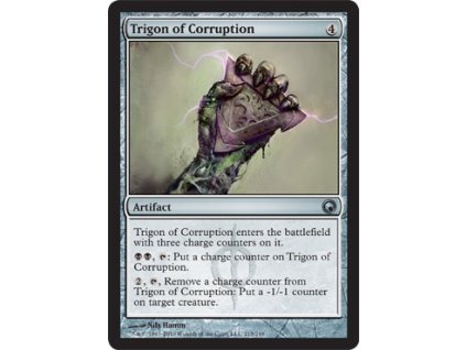 Trigon of Corruption (Foil ANO, Stav Near Mint)