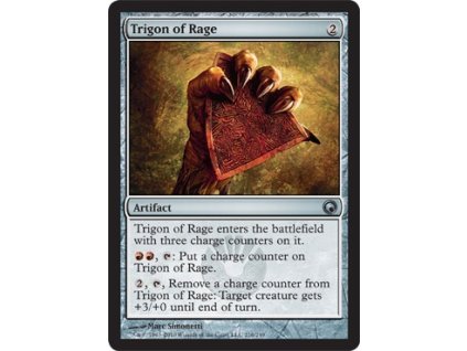 Trigon of Rage (Foil ANO, Stav Near Mint)