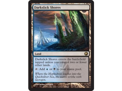 Darkslick Shores (Foil NE, Stav Near Mint)