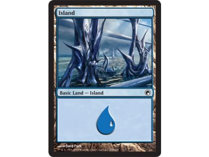 Island (Foil ANO, Stav Light Played)