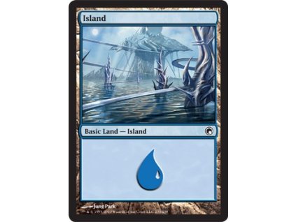 Island (Foil NE, Stav Near Mint)