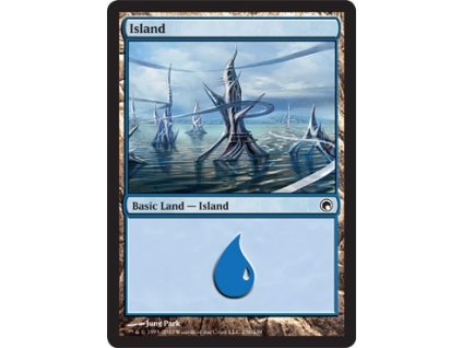 Island (Foil NE, Stav Near Mint)