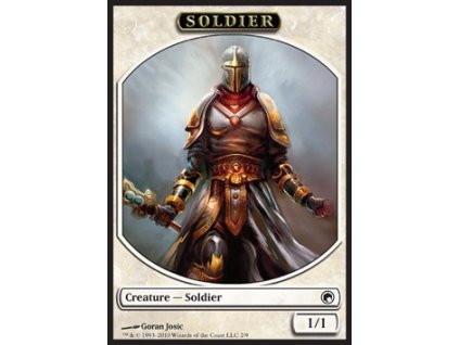 Soldier token (Foil NE, Stav Near Mint)