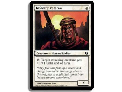 Infantry Veteran (Foil NE, Stav Near Mint)