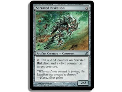 Serrated Biskelion (Foil NE, Stav Near Mint)