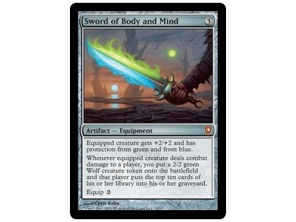 Sword of Body and Mind - FTV FOIL (Foil NE, Stav Near Mint)