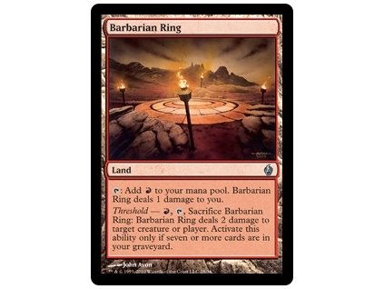 Barbarian Ring - PDS FOIL (Foil NE, Stav Near Mint)