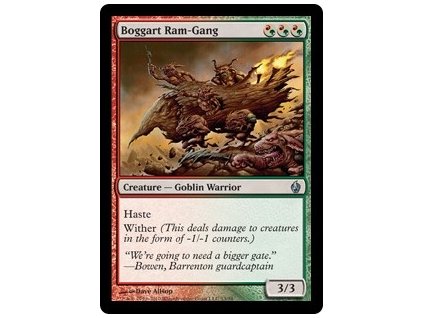 Boggart Ram-Gang - PDS FOIL (Foil NE, Stav Light Played)