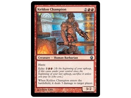 Keldon Champion - PDS FOIL (Foil NE, Stav Near Mint)