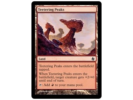 Teetering Peaks - PDS FOIL (Foil NE, Stav Near Mint)