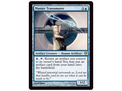 Master Transmuter (Foil NE, Stav Near Mint)