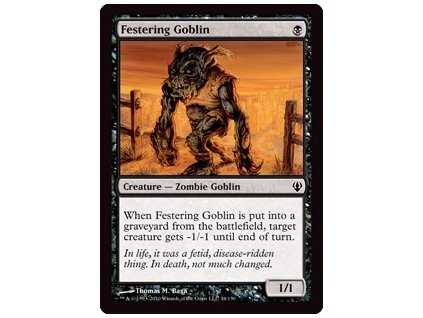 Festering Goblin (Foil NE, Stav Near Mint)