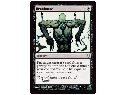 Reanimate (Foil NE, Stav Near Mint)