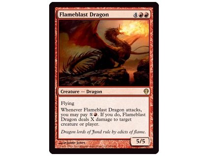 Flameblast Dragon (Foil NE, Stav Near Mint)
