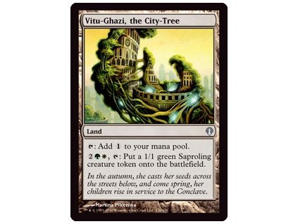 Vitu-Ghazi, the City-Tree (Foil NE, Stav Near Mint)