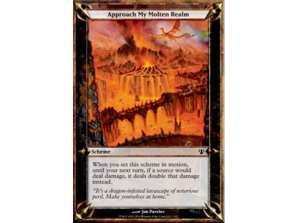 Approach My Molten Realm (Foil NE, Stav Near Mint)