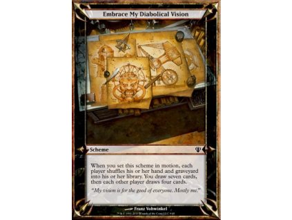 Embrace My Diabolical Vision (Foil NE, Stav Near Mint)