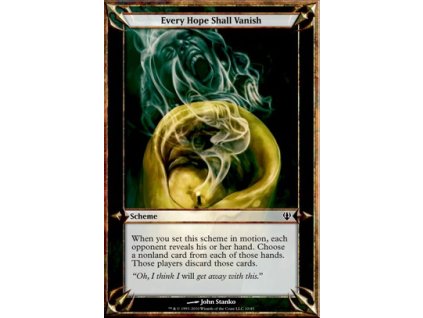 Every Hope Shall Vanish (Foil NE, Stav Near Mint)