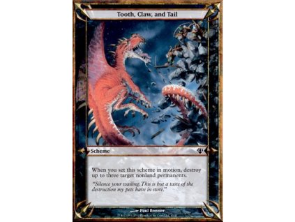 Tooth, Claw, and Tail (Foil NE, Stav Near Mint)
