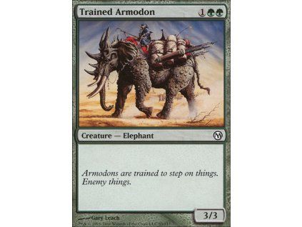 Trained Armodon
