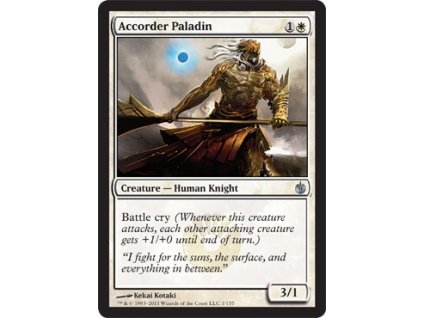 Accorder Paladin (Foil ANO, Stav Near Mint)