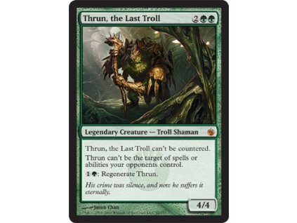 Thrun, the Last Troll (Foil NE, Stav Light Played)