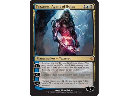 Tezzeret, Agent of Bolas (Foil NE, Stav Near Mint)