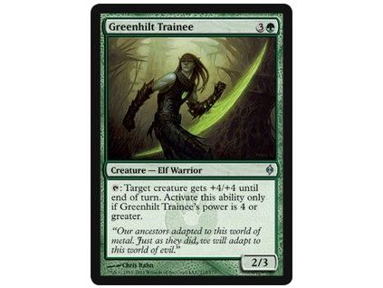 Greenhilt Trainee
