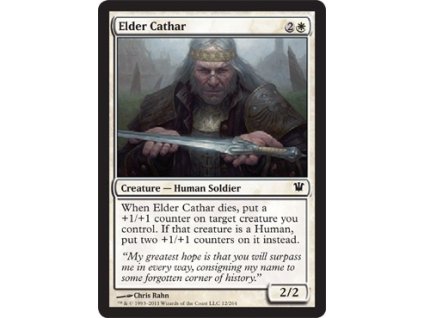 Elder Cathar (Foil NE, Stav Near Mint)