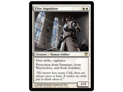 Elite Inquisitor (Foil NE, Stav Light Played)