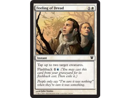 Feeling of Dread (Foil NE, Stav Near Mint)