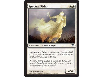 Spectral Rider