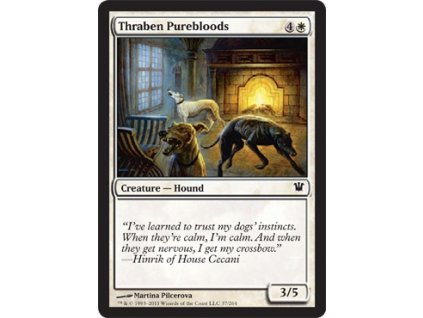 Thraben Purebloods (Foil NE, Stav Near Mint)