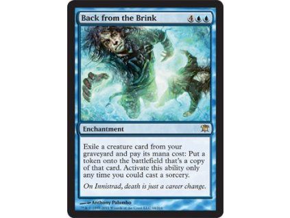 Back from the Brink