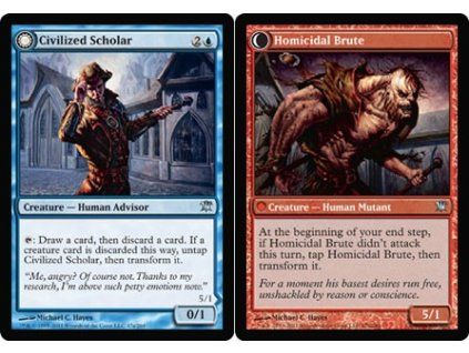 Civilized Scholar // Homicidal Brute