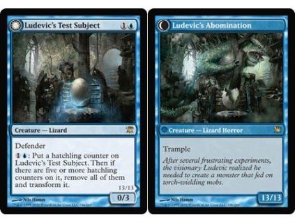 Ludevic's Test Subject // Ludevic's Abomination