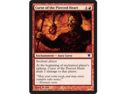 Curse of the Pierced Heart (Foil NE, Stav Near Mint)