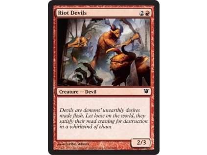 Riot Devils (Foil NE, Stav Near Mint)