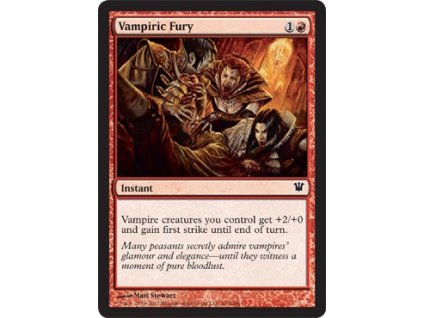 Vampiric Fury (Foil ANO, Stav Near Mint)