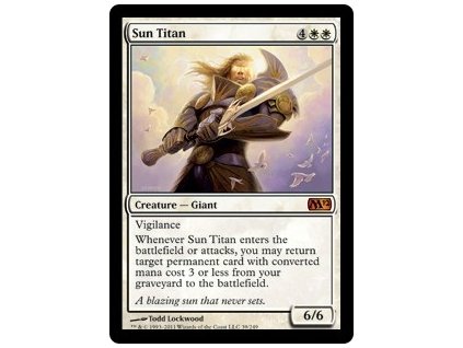 Sun Titan (Foil ANO, Stav Near Mint)