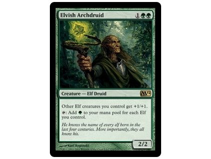 Elvish Archdruid (Foil NE, Stav Near Mint)
