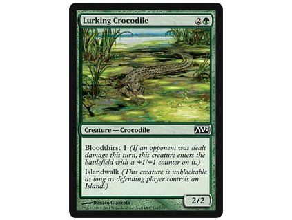 Lurking Crocodile