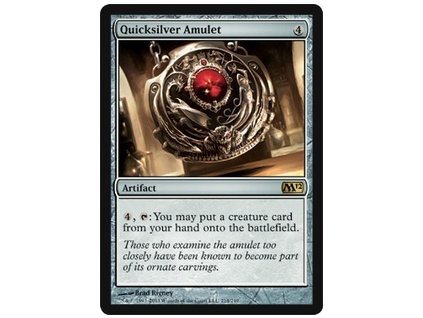 Quicksilver Amulet (Foil NE, Stav Light Played)