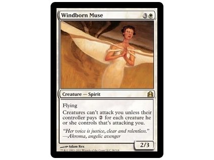 Windborn Muse (Foil NE, Stav Near Mint)