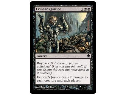 Evincar's Justice
